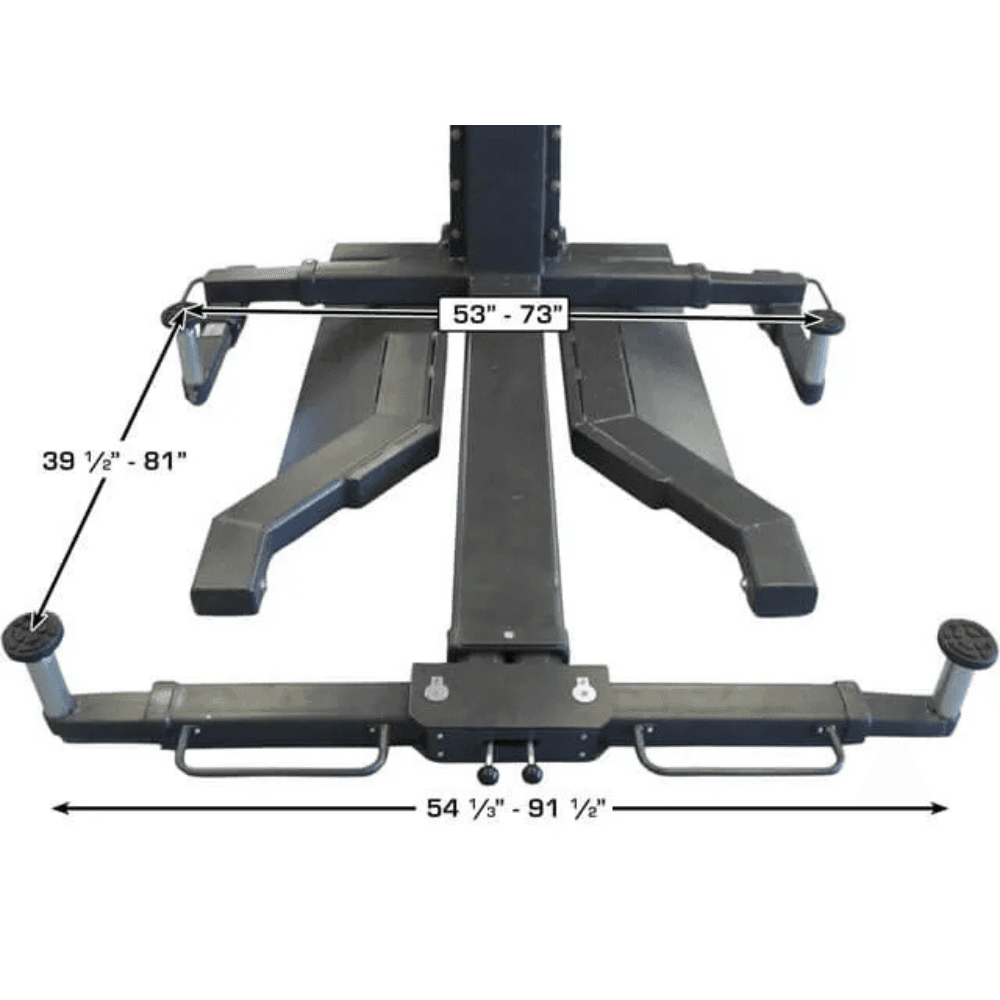 Atlas PSP-6000 Single Post Car Lift 2721.6kg