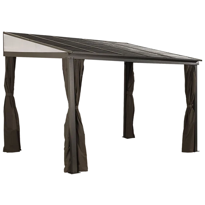 Sojag 500-9165470 Portland No. 53 Wall Gazebo 3.05m x 3.66m