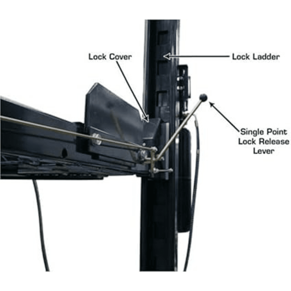 Atlas APEX8-EXT 4-Post Car Lift 3628.7kg Capacity