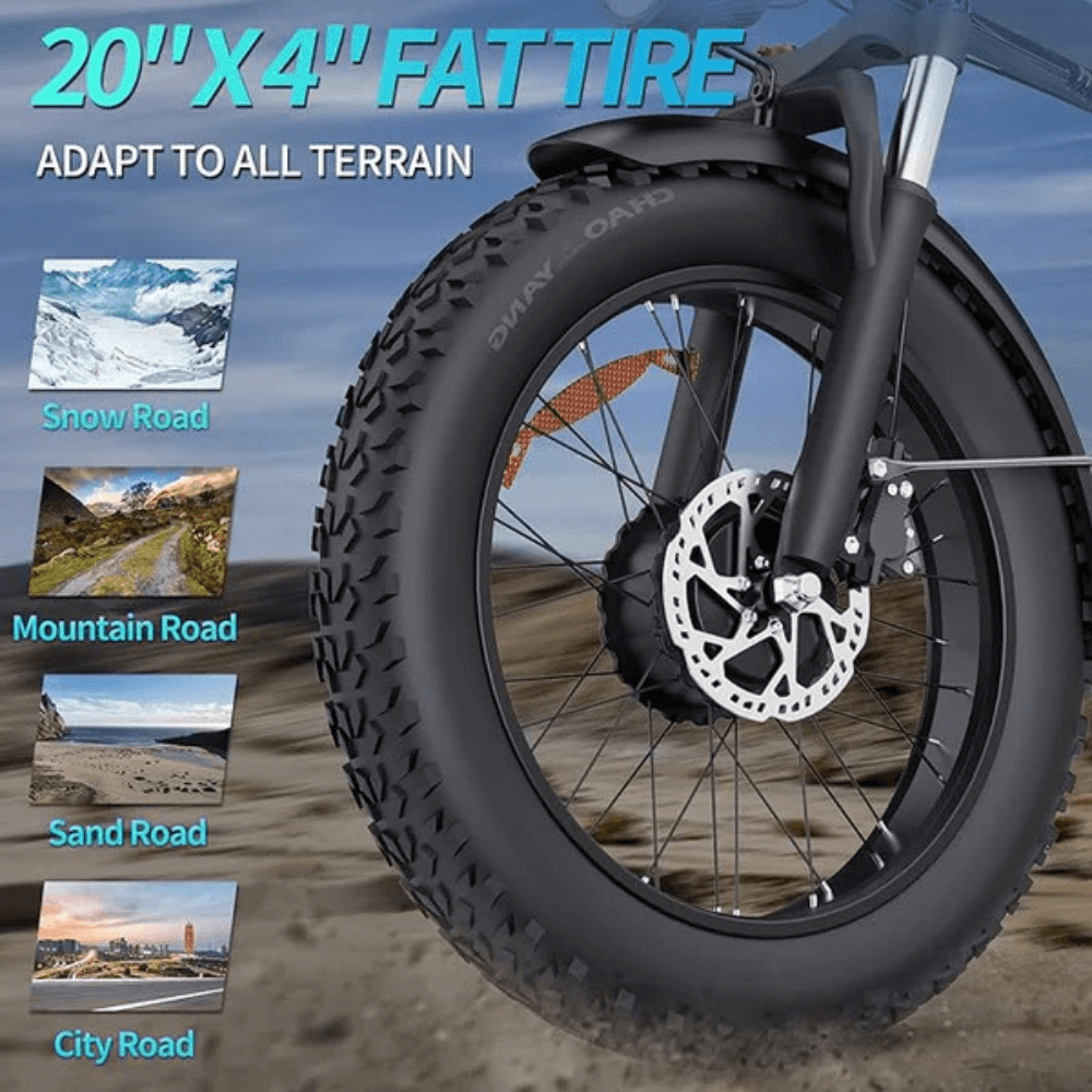 Ridstar H20Pro Folding Electric Bike 34kg