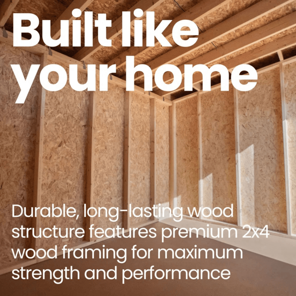 Rookwood 3m x 3.7m Wood Storage Shed With Floor